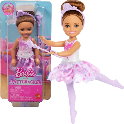Barbie Chelsea sniega feja balerīna no Barbie filmā “Riekstkodis” - 1 gabals