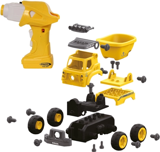 Jamara First RC Kit pašizgāzējs ar skrūvgriezi, 27 detaļas