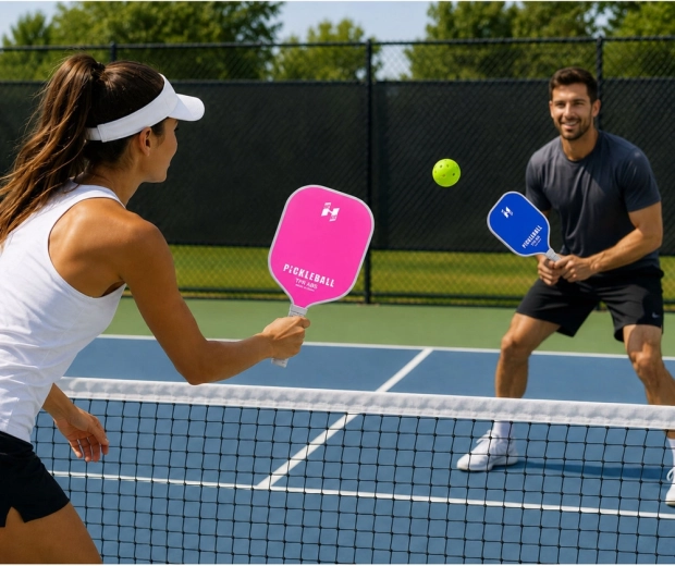Two durable paddles with a comfortable grip