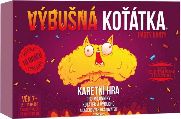 Sprādzienbīstamie kaķēni: ballītes kārtis