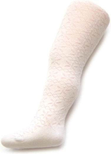 Bērnu žakarda zeķbikses NEW BABY baltas 128 (7–8 gadi)