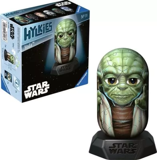 Ravensburger 3D puzle Hylkies Star Wars Yoda – 54 gabali