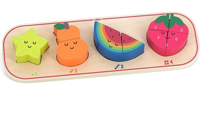 Insert Puzzle Learning to Count Fruits Sarah Betz