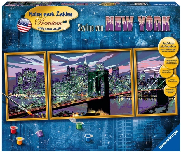 Ravensburger CreArt Panorama New York – paint by numbers