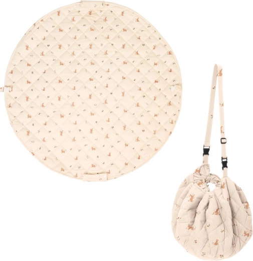 Play&Go Noomad soft spēļu paklājiņš un mantu maiss Rabbit