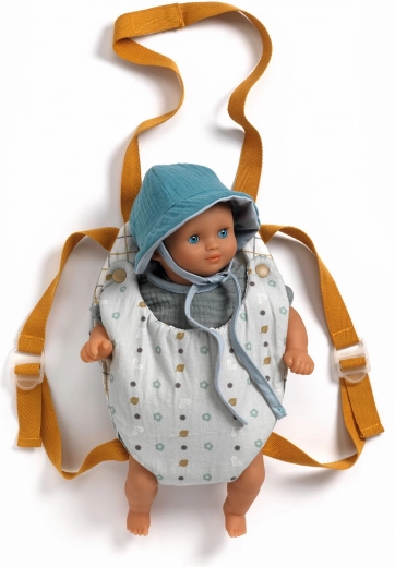 Doll Carrier Blue Gray