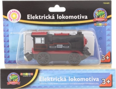 Elektriskā lokomotīve bērniem – melna