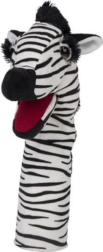 Nature Planet plīša rokas lelle zebra