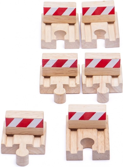 Bigjigs Rail koka buferu komplekts