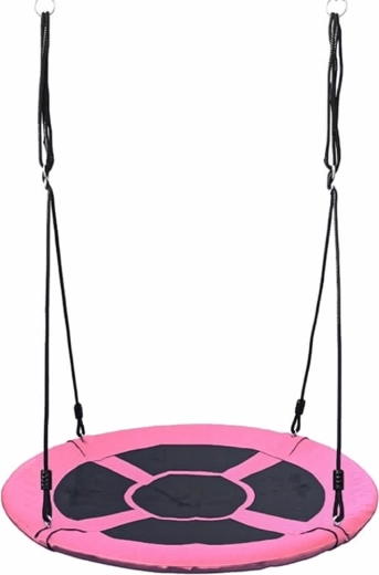 Šūpoļu aplis “stārķa ligzda” 100 cm Baby Mix rozā