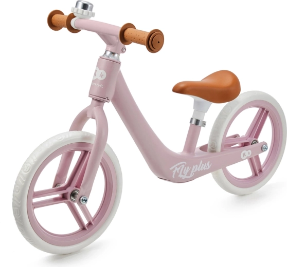 Kinderkraft līdzsvara skrejritenis Fly Plus Powder Pink
