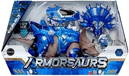 MGA Armorsaurs Armor-Up dinozaurs Cobalt