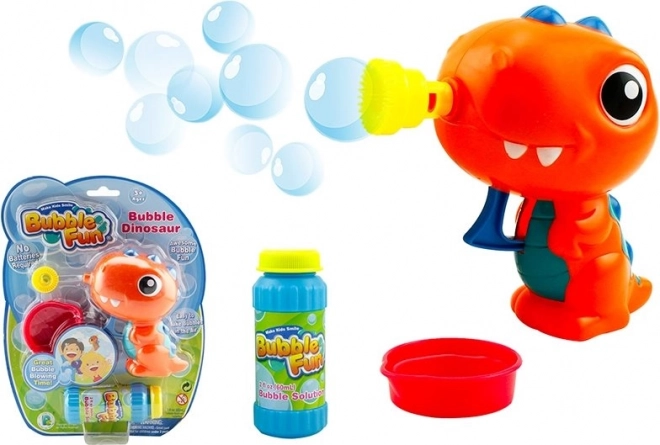 SPARKYS oranža dinozaura formas burbuļu pistole
