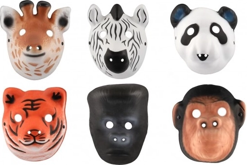 Karnevāla dzīvnieku maskas bērniem