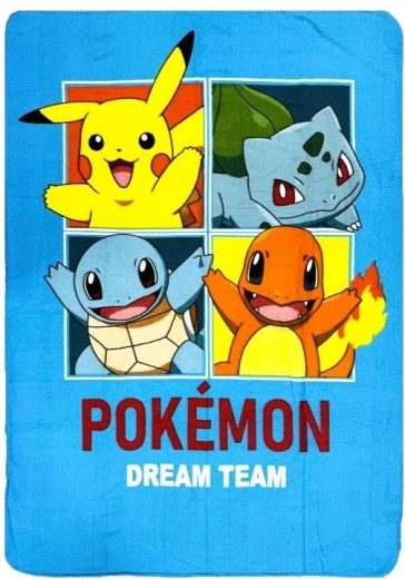 Flīsa sega Pokémon 100 × 140 cm