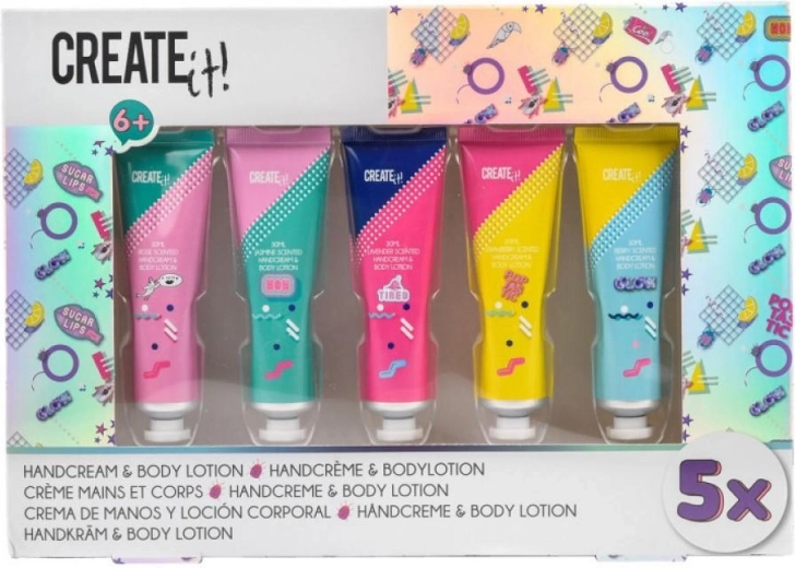Create it roku un ķermeņa krēmu komplekts (5× 30 ml)