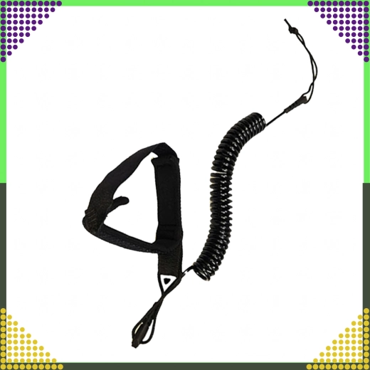 Drošība uz ūdens ar spirālveida leashi