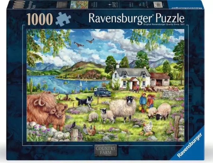 Ravensburger puzle Lauku saimniecība 1000 gabaliņi