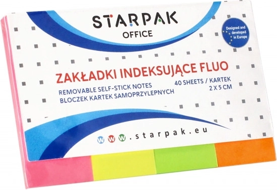 Set of self-adhesive labels 40 pcs, 4 colors
