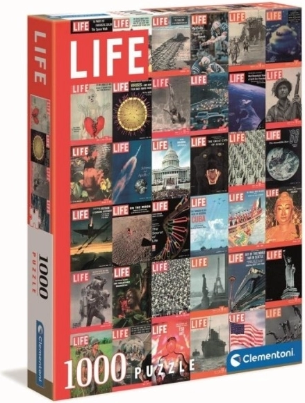 Clementoni Life Chihuahua puzzle 1000 pieces – Life magazine covers