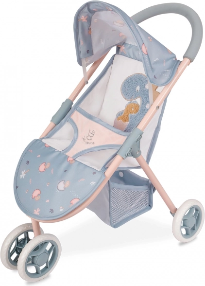 Sporta ratiņi lellēm COCO 55 cm
