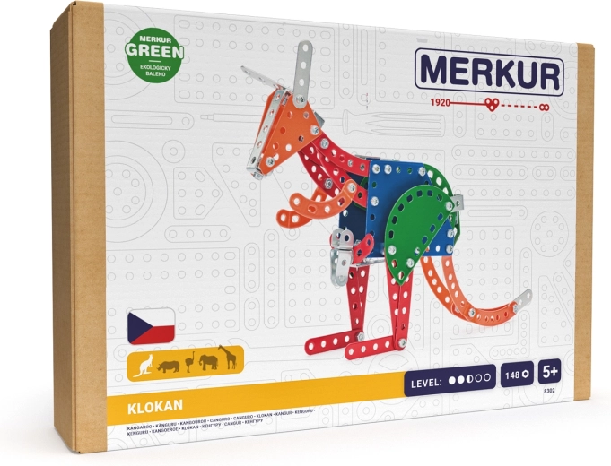 Merkur Zoo ķengurs, 148 detaļas
