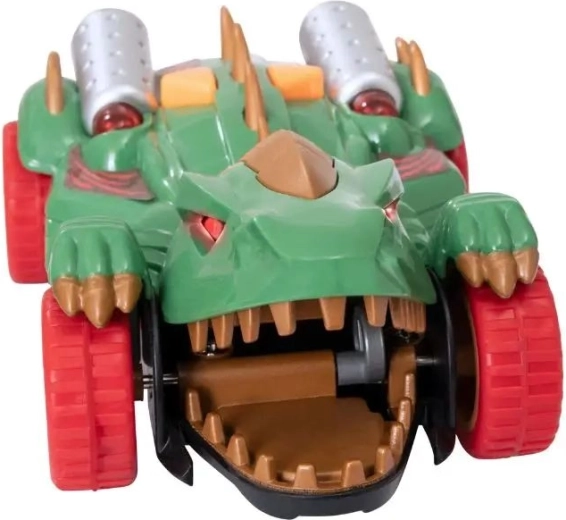 Dinosaur design on wheels