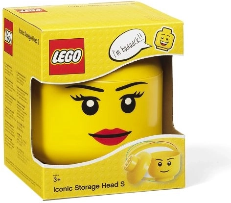 Lego mini uzglabāšanas galva – meitene