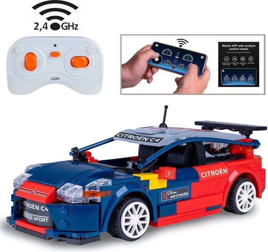 CaDA Citroën C4 WRC 2008 RC konstruktors 1:20