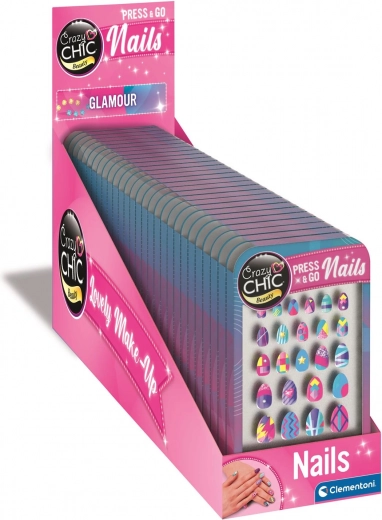 Crazy Chic Tipsy Glamour bērnu nagu komplekts