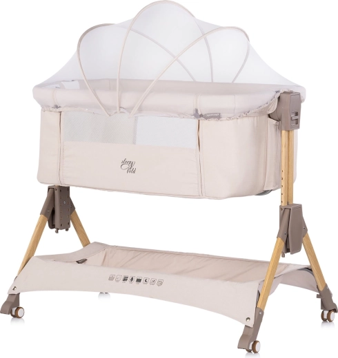 Chipolino pieguļamā gultiņa SleepNFold 2v1 cashmere