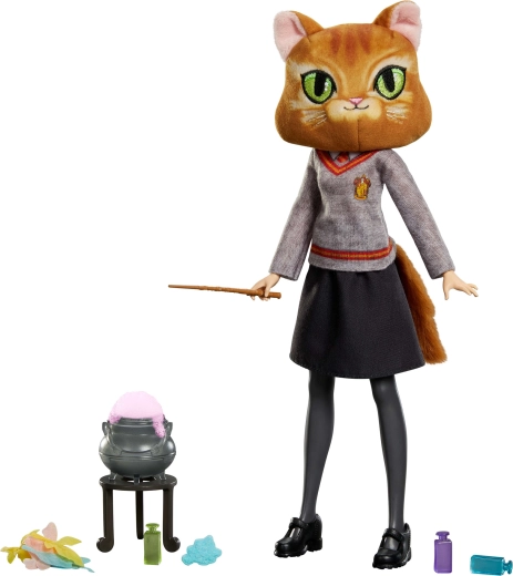 Kustīga lelle Hogvartas formā