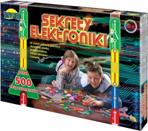 Elektronikas noslēpumi – konstruktors 500 eksperimentiem