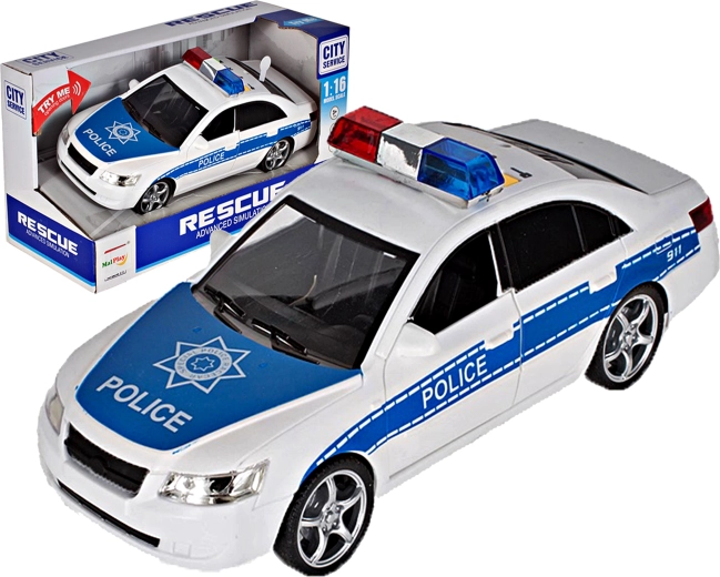 Police car 1:16 with sounds