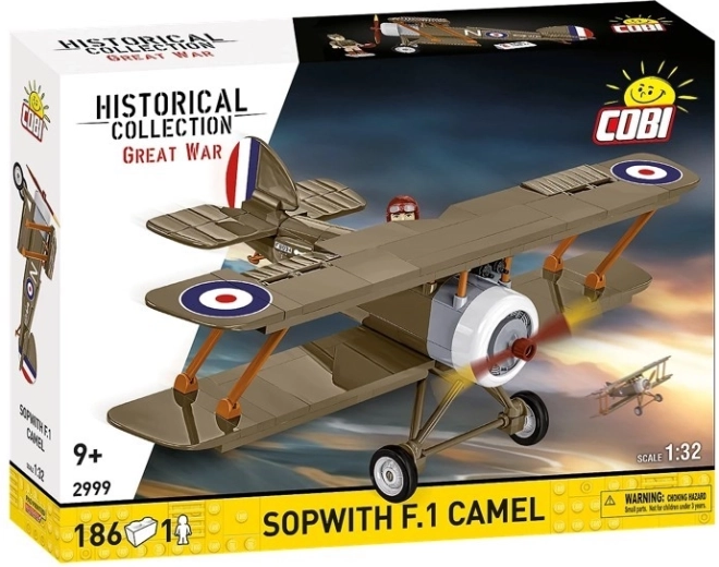 COBI Sopwith F.1 Camel aircraft building set 1:32