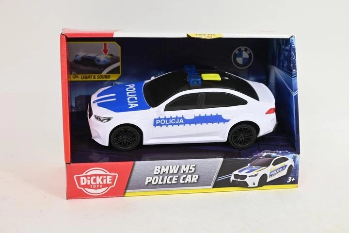 Dickie SOS policijas auto BMW M3/M5 15 cm
