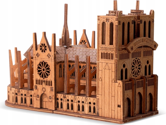 WOODEN CITY 3D puzle Dievmātes katedrāle ar 96 detaļām