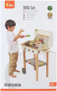 Wooden grill for kids with 47 accessories VIGA