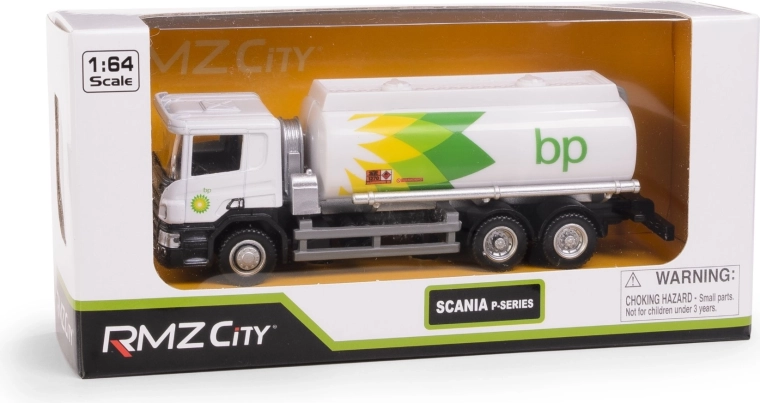 BP SCANIA Tanker Truck Model 1:64 RMZ City