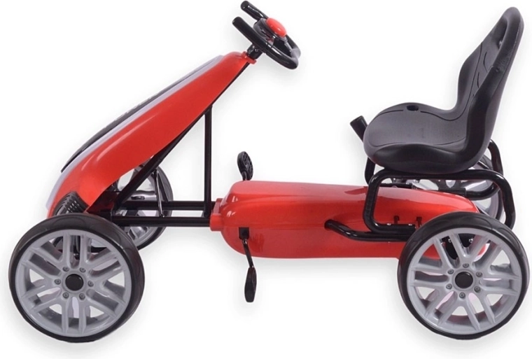 Adjustable seat and ergonomic steering wheel