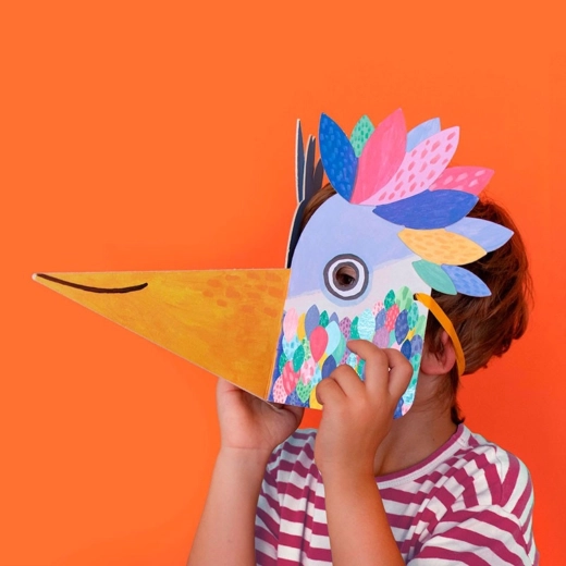 LONDJI mask with sticker accessories Be Wild! Bird
