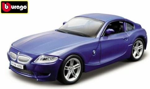 Metāla BMW Z4 M Coupé auto modelis 1:32 Bburago