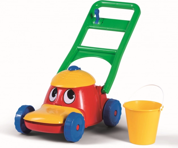 Jautrs plastmasas zāles pļāvējs bērniem