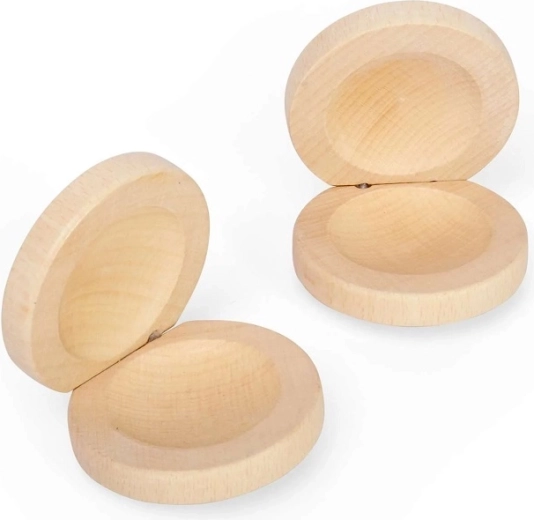 Bigjigs Toys kastanjete no dabīgā koka