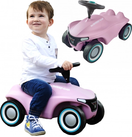 Rozā skrejritenis Bobby Car Neo bērniem