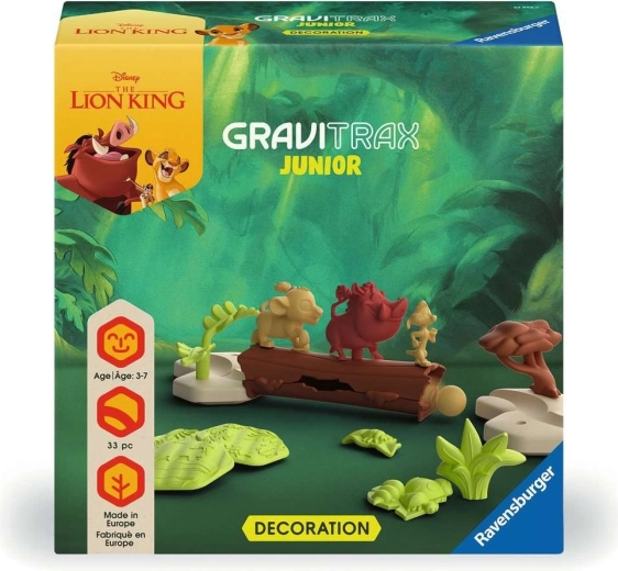 GraviTrax Junior Disney: Karalis Lauva – paplašināšanas komplekts
