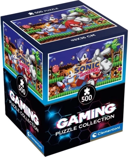 Puzle CLEMENTONI Gaming Collection Sonic – 500 gab.
