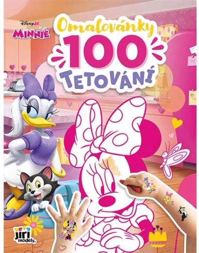 Krāsojamā grāmata un 100 Minnie tetovējumi