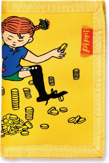 Bērnu maciņš Pippi – dzeltens