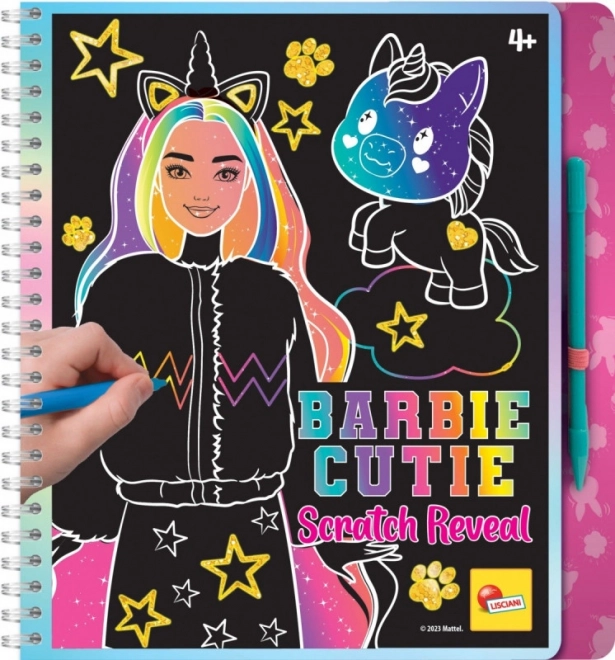Barbie skrāpējamais bloks un skiču bloks